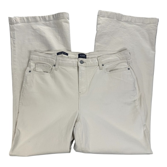 NYDJ Teresa Wide Leg Jeans in Feather. Sz: 16 - Picture 3 of 11